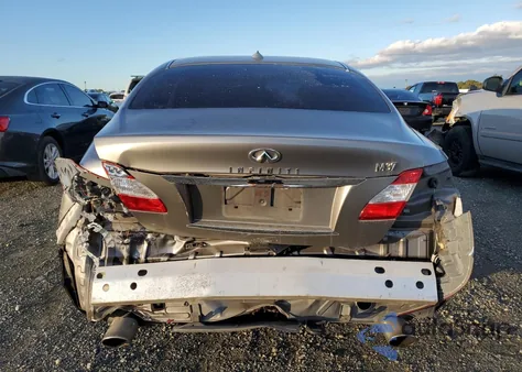 2012 Infiniti M37 z USA, uszkodzony, nr VIN JN1BY1AP9CM330769